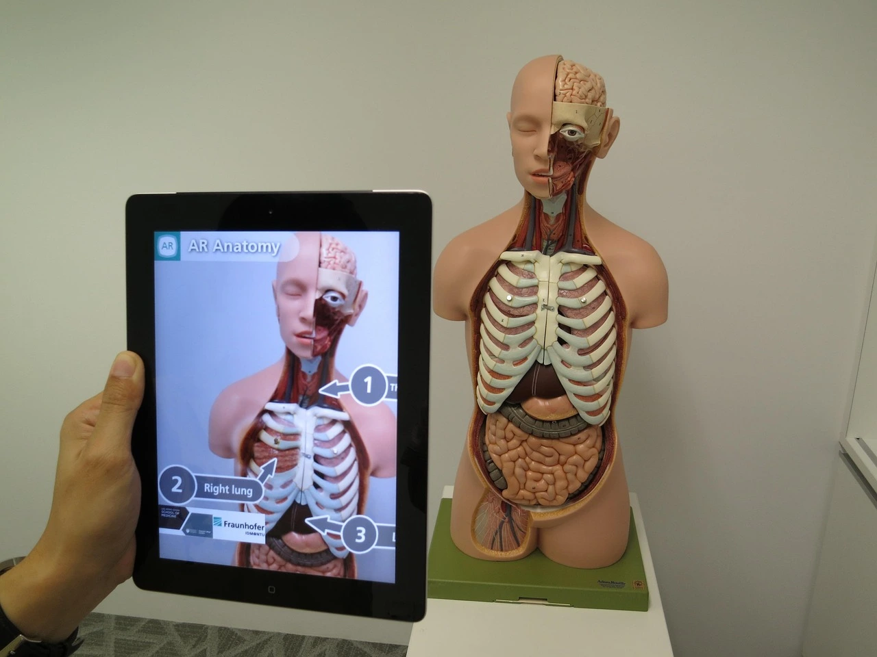 Illustration d'un projet en réalité augmentée