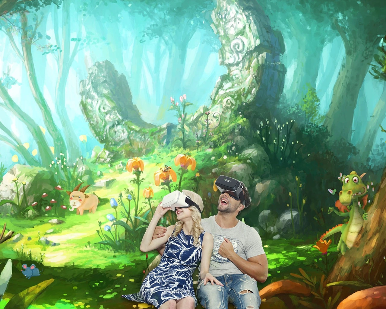 Image illustrant d'un projet en réalité virtuelle