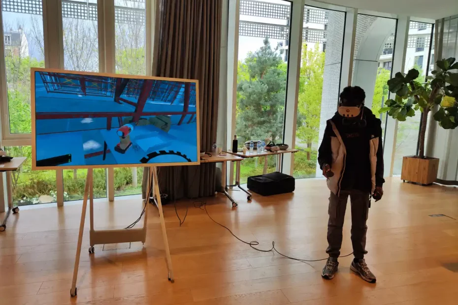 Découverte des métiers de l’aéronautique grâce à une expérience immersive en réalité virtuelle