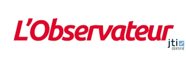 Logo de L'Observateur, média ayant consacré un article à TheRed Universe.
